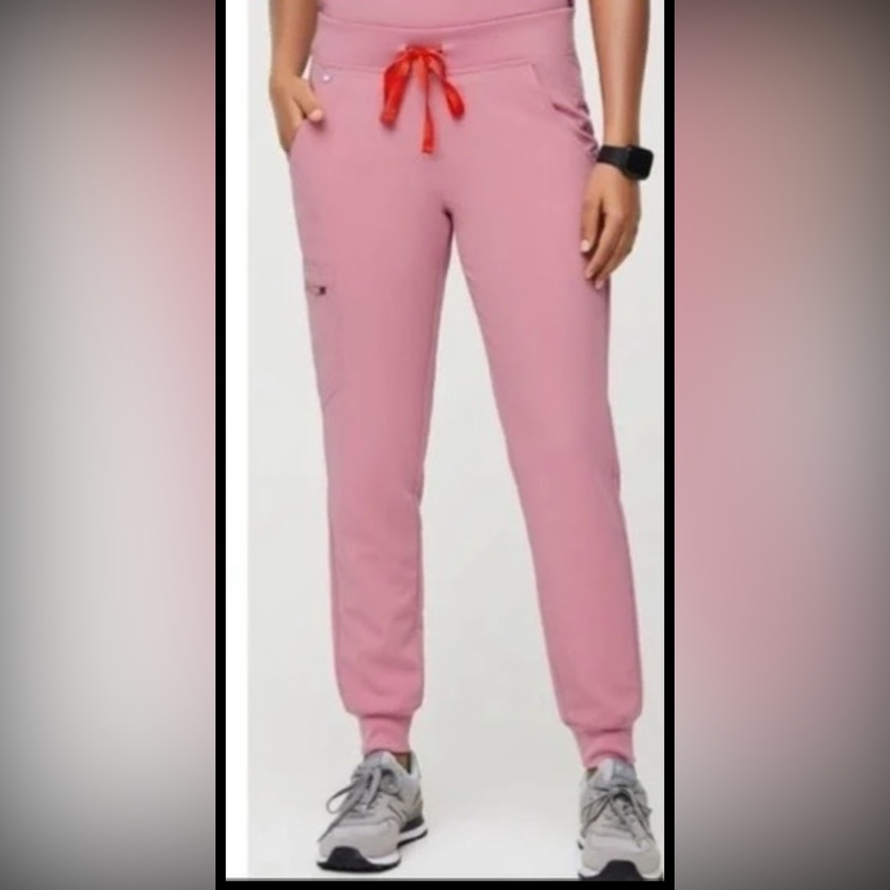 Figs Chalk Pink-size large Tall( Worn only once)